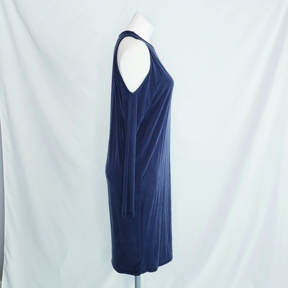 NWT Anthro Eri + Ali Annalyn Cocoon Cold Shoulder Dress - Picture 4 of 11